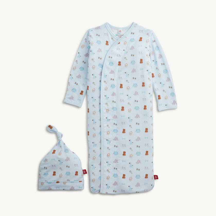 Magnetic Gown & Hat Set