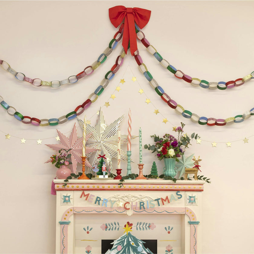 Merry Christmas Mini Matchbox Garlands
