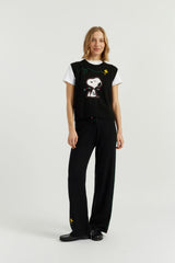 Wool-Cashmere Snoopy Tank