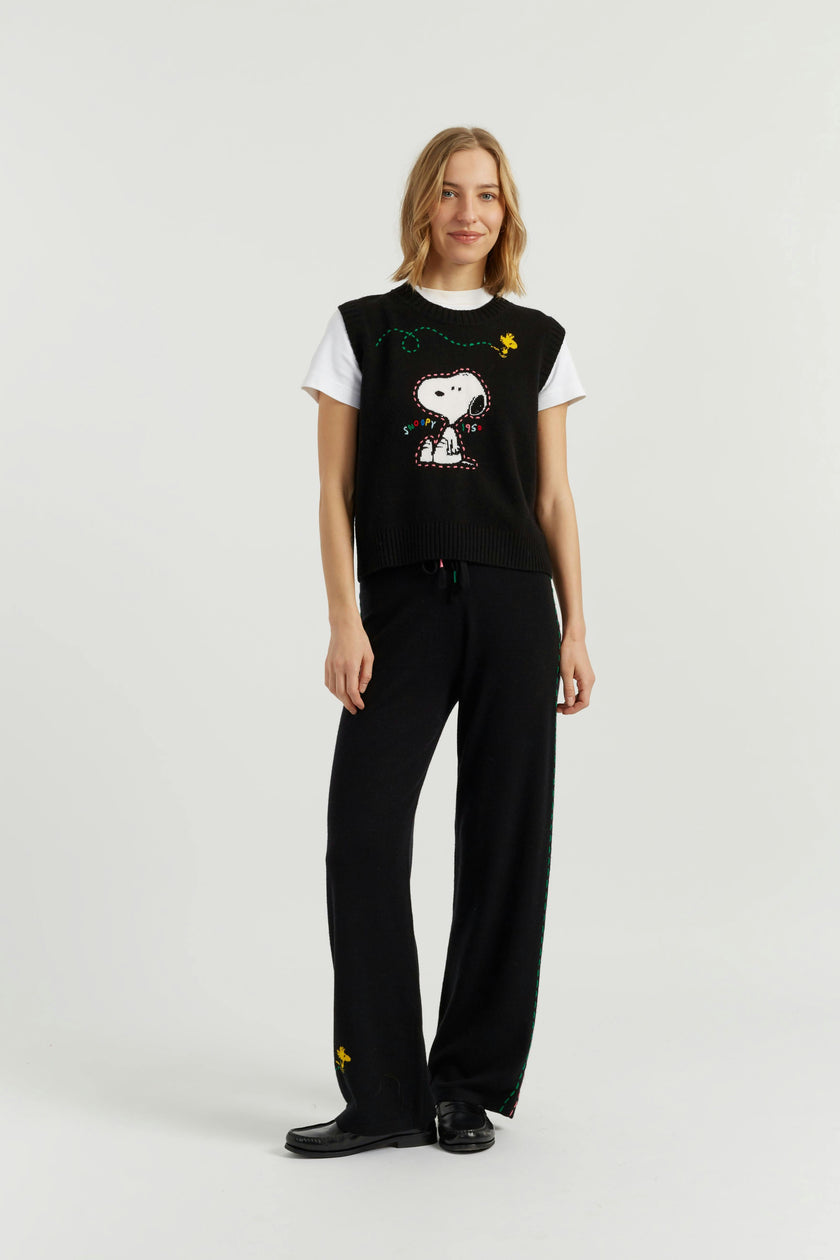Wool-Cashmere Snoopy Tank