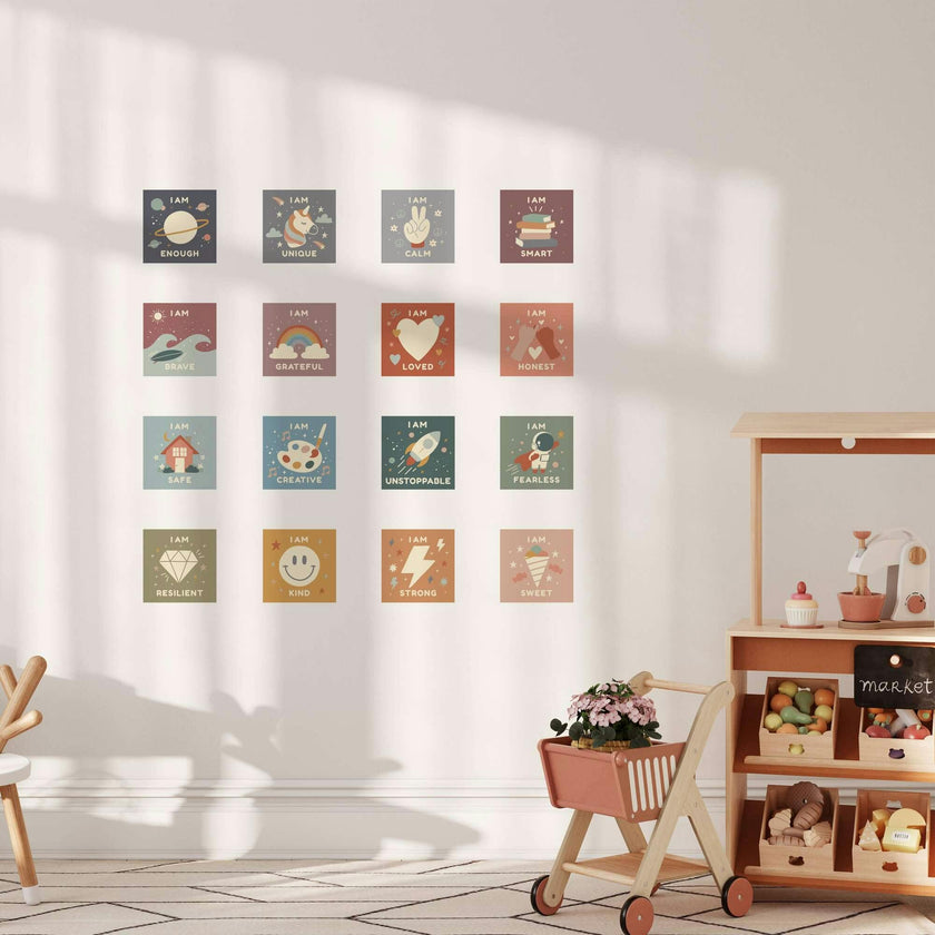 Peel & Stick Fabric Wall Stickers