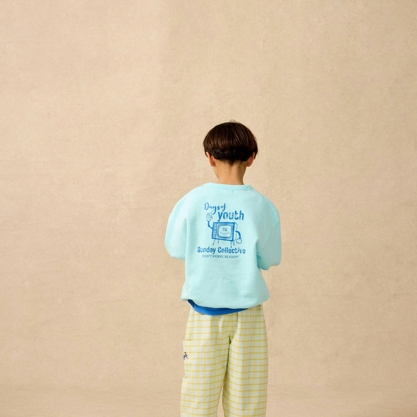 Organic Weekend Sweatshirt in Cotton Candy