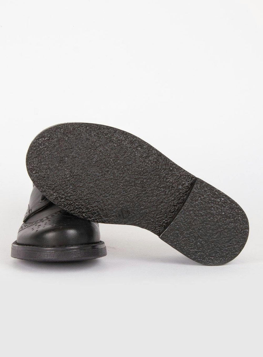Hampton Classics Hamish School Shoes in Black