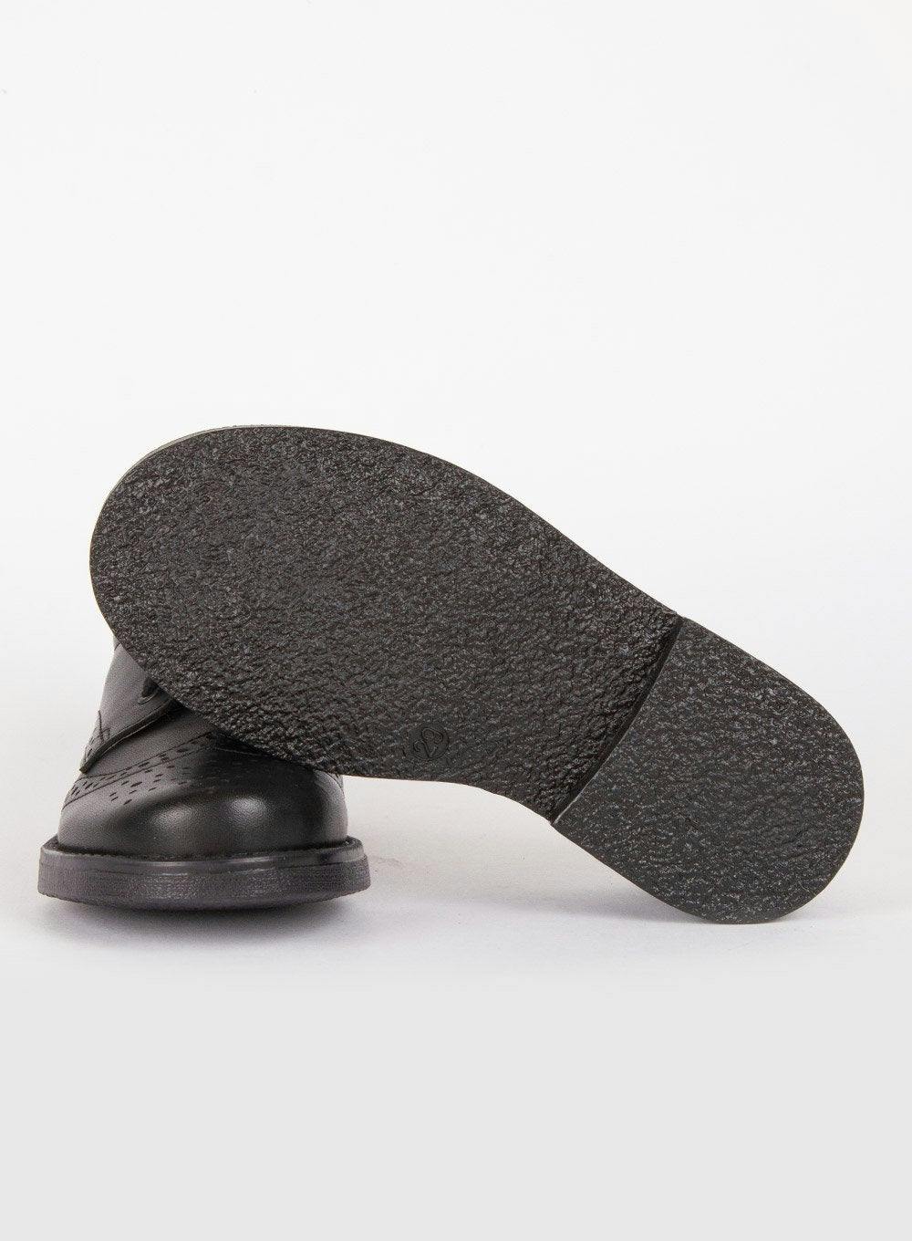 Hampton Classics Hamish School Shoes in Black