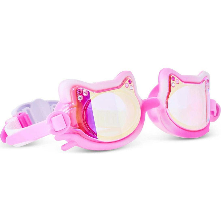 Tie-Dye Tabby Kids’ Swim Goggles