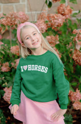 I Heart Horses Sweatshirt