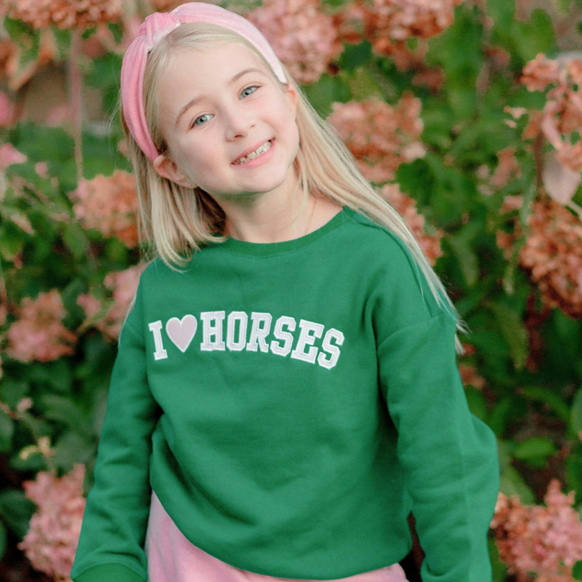 I Heart Horses Sweatshirt