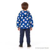 Reversible Color-Changing Puffer Jacket | Dog Print