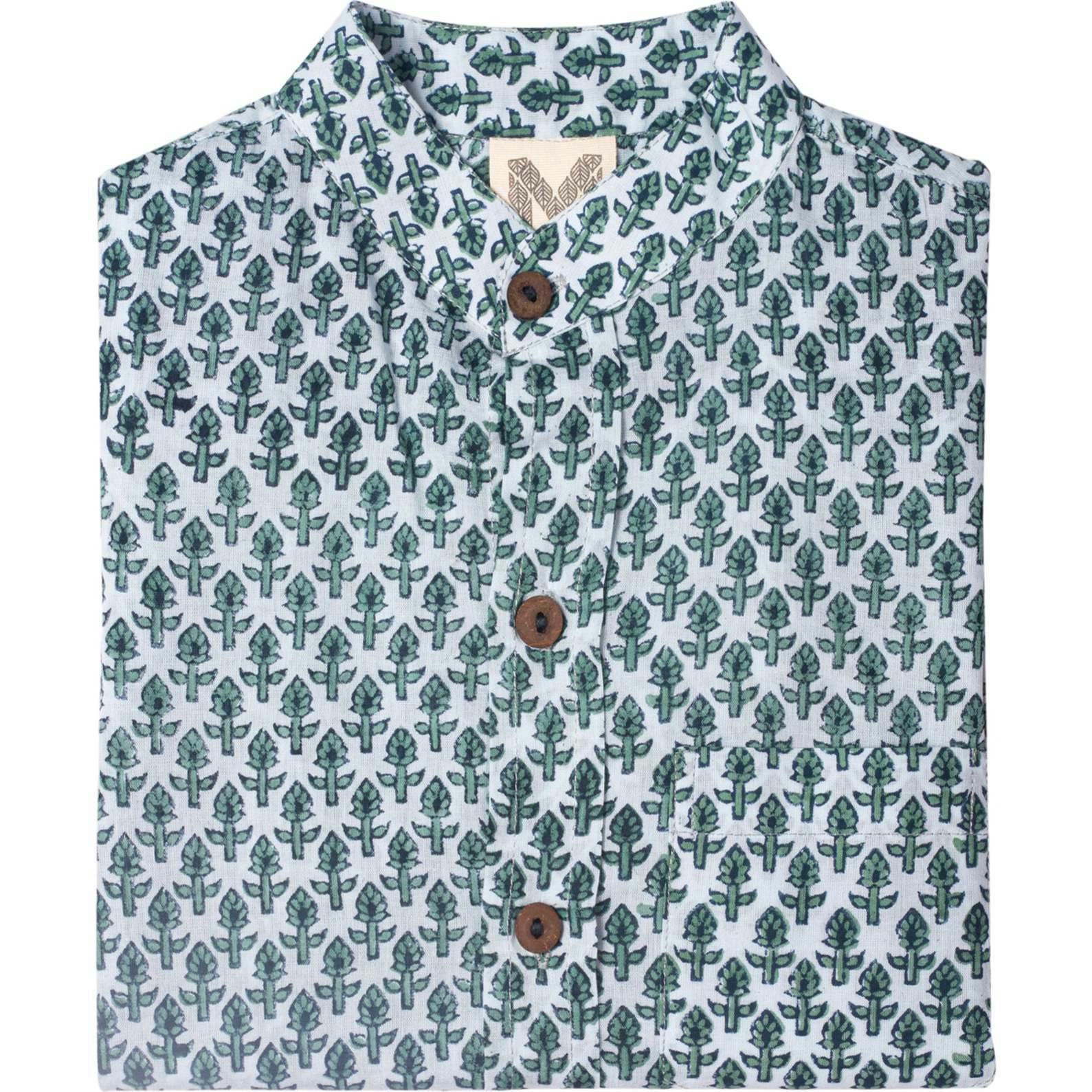 Block Printed Shirt for Boys