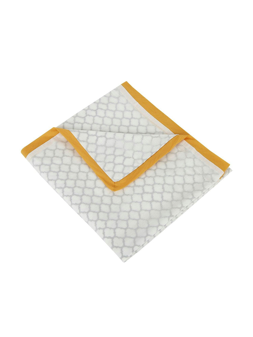 Luxe Natural Cotton Receiving Blanket