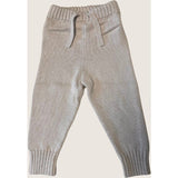 Pima Cotton Knit Jogger in Oatmeal