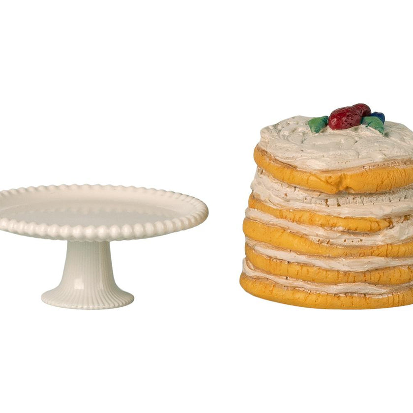 Party cake and cake stand, Mouse