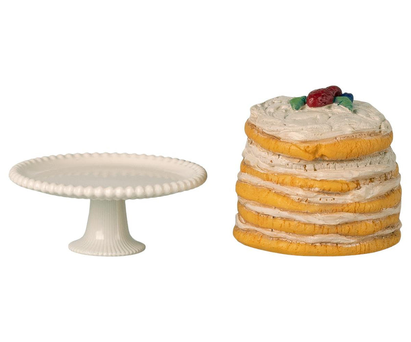 Party cake and cake stand, Mouse