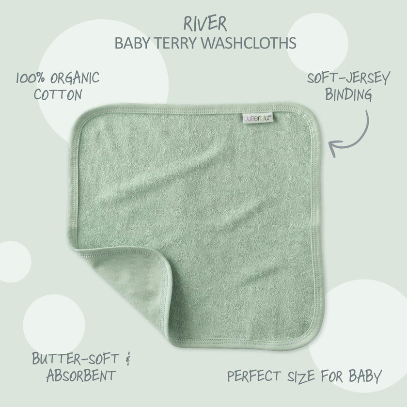 RIVER 10-Pack Washcloths