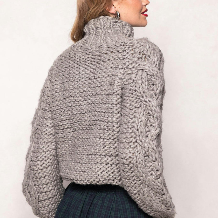 Allegra Sweater in Gray