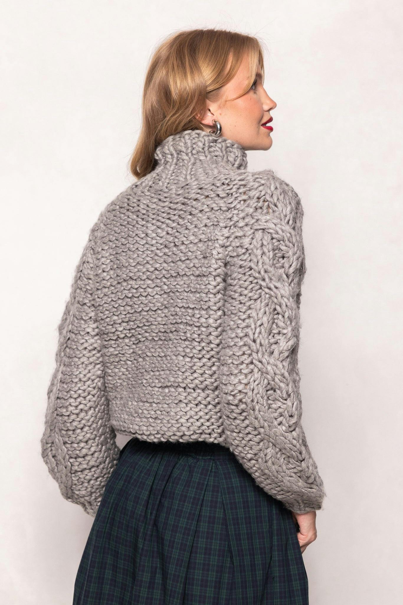 Allegra Sweater in Gray