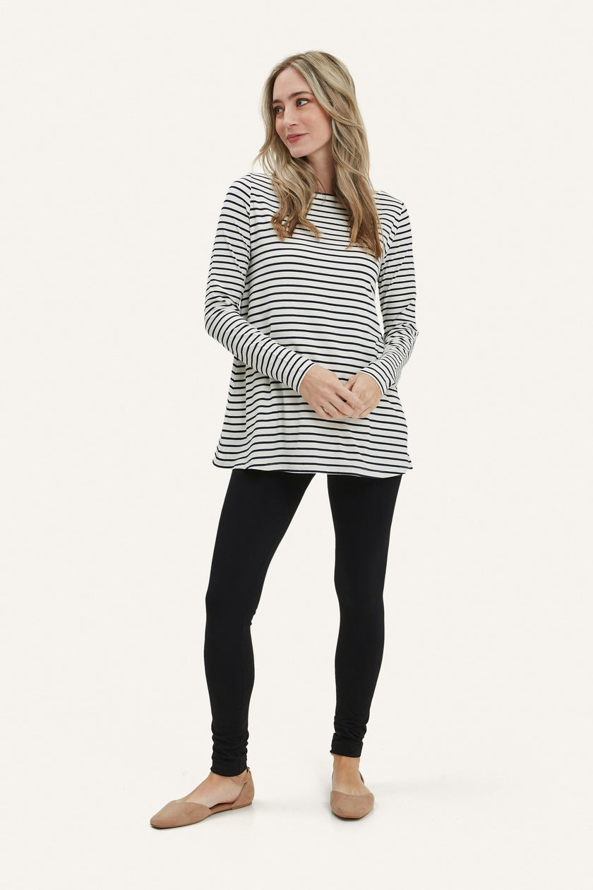 Nicolette Maternity & Nursing Boatneck Tee