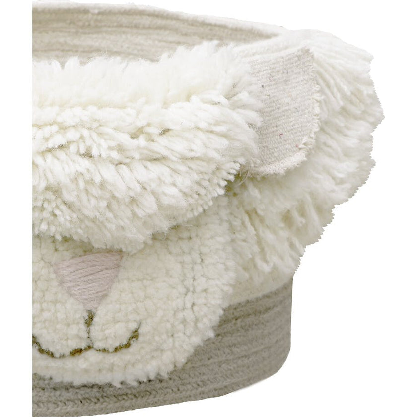 Pink Nose Woolable Basket