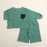 Aiden Set in Mineral Green
