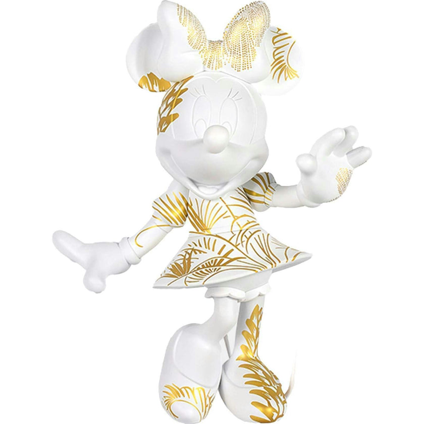 Minnie STAR STYLE White & Gold 12in