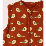 Spring Birds Spring Gilet, Red