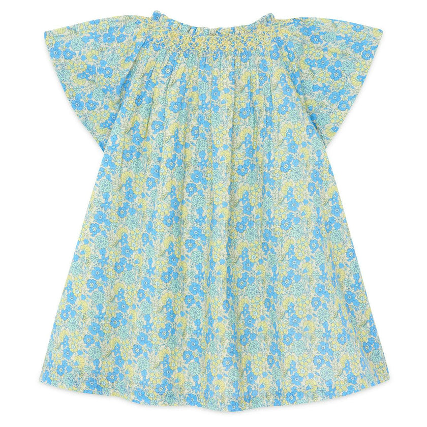 BONTON Noisette Baby Dress - Summer Blue