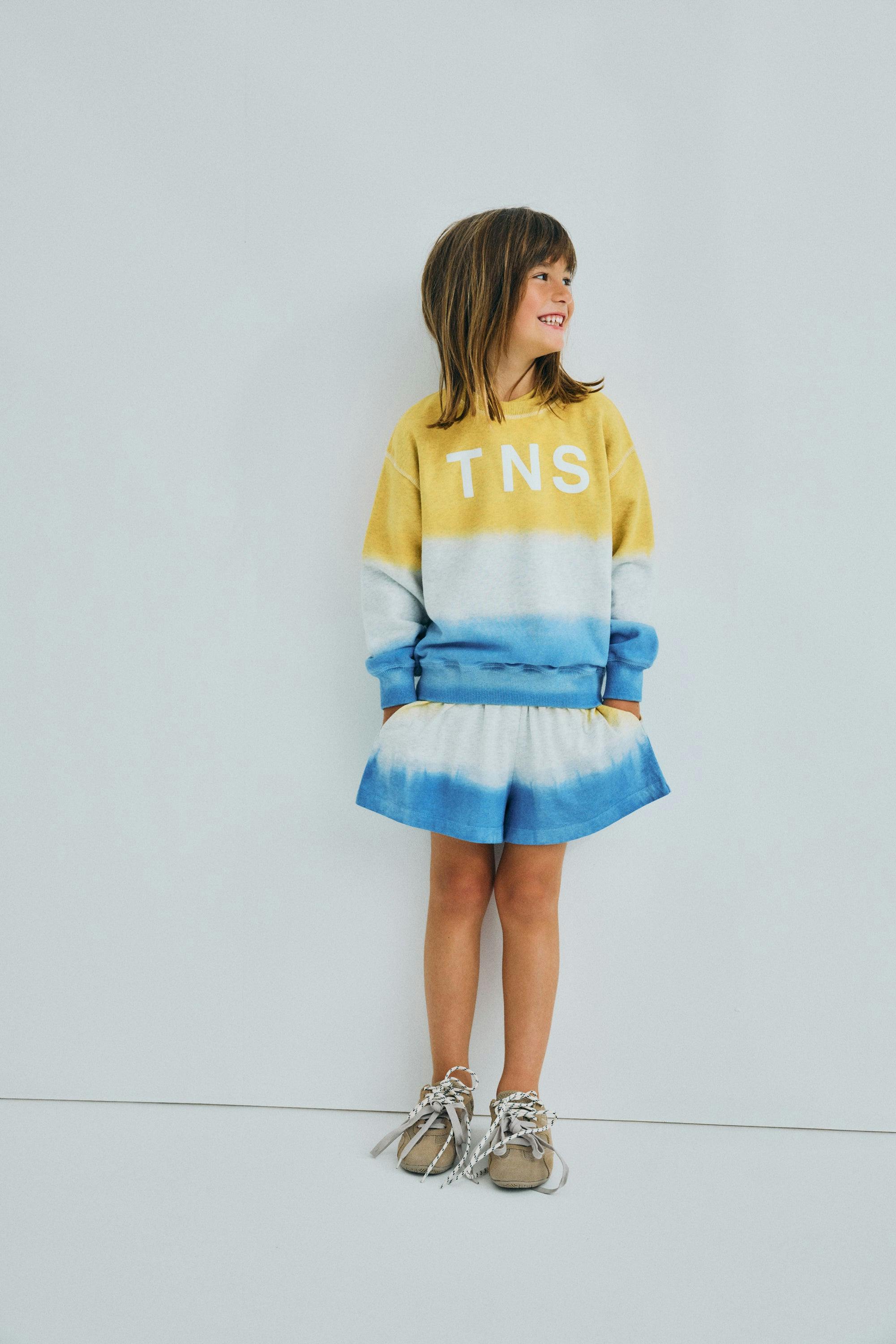 Tie Dye Sweatshirt Mimosa Yellow