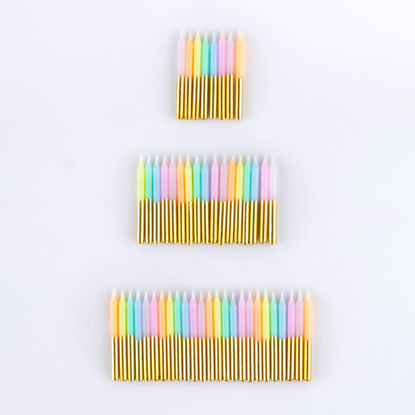 Pastel Mini Candles