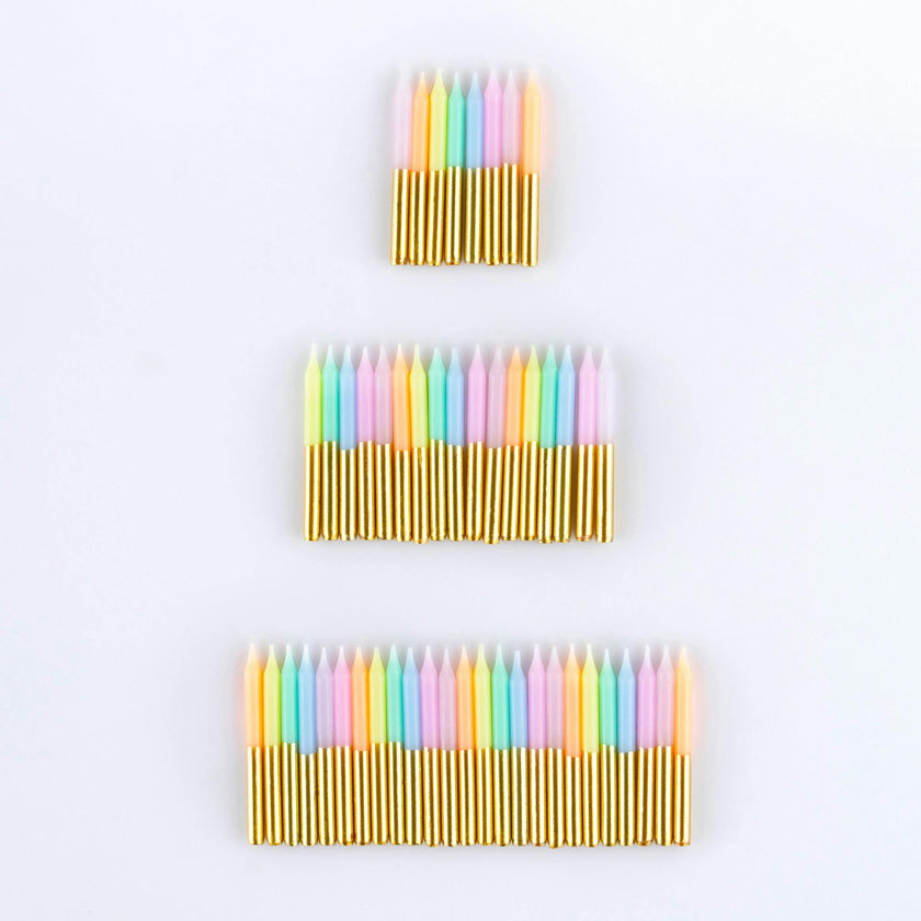 Pastel Mini Candles