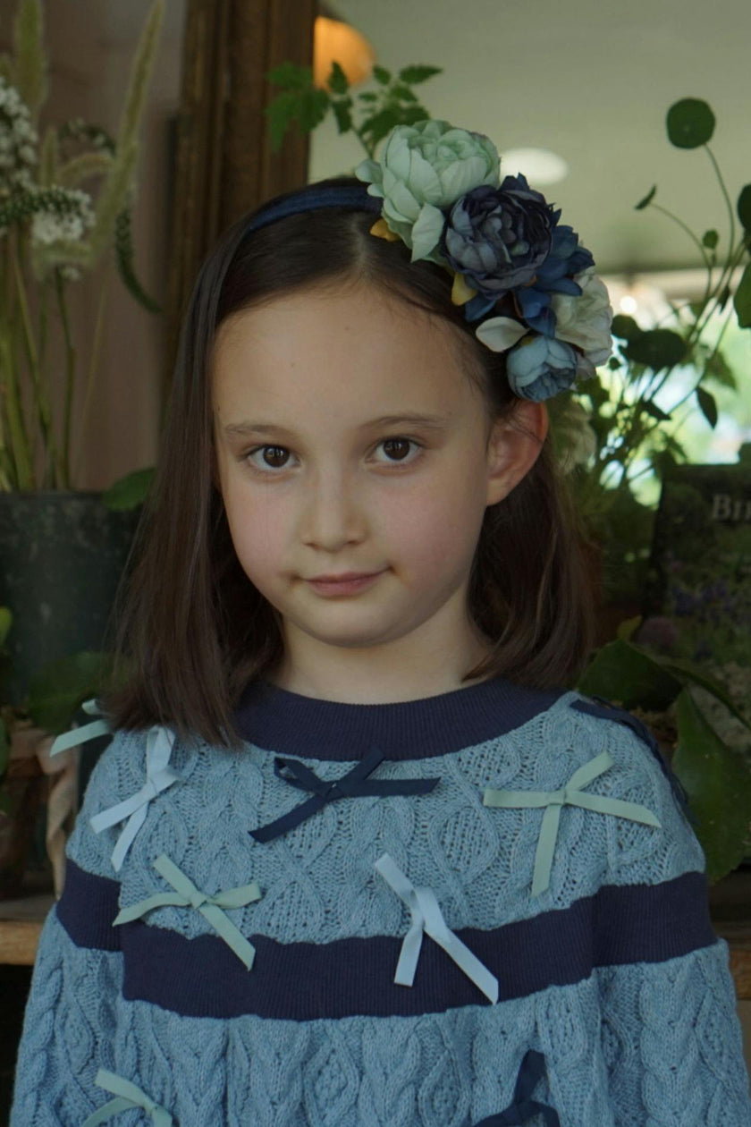 MARISOL BOW SWEATER DRESS
