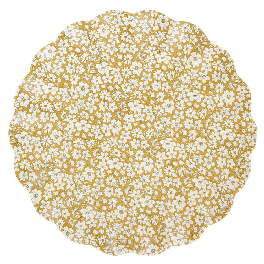 Meri Meri x Liberty Rustic Hues Reusable Large Plates
