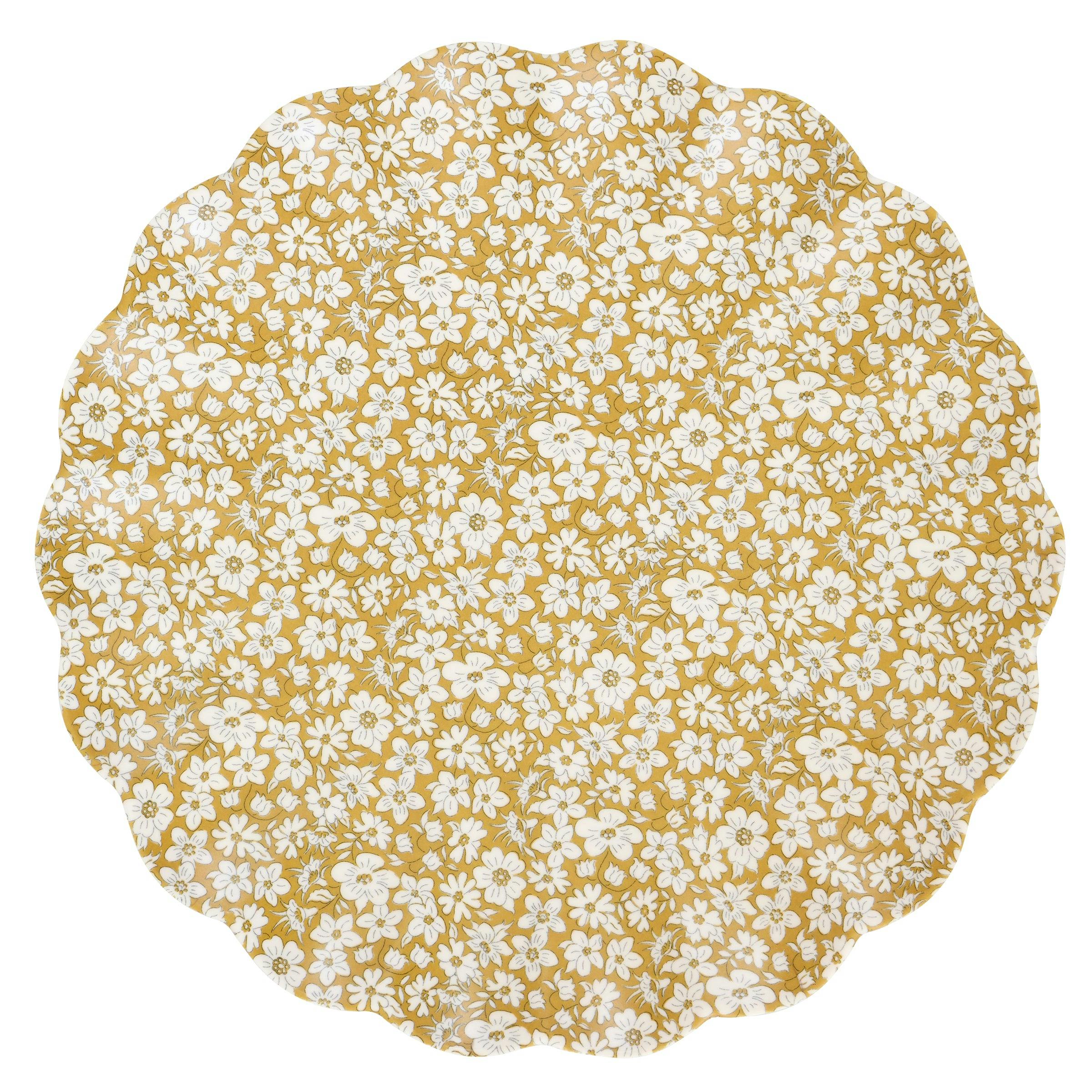 Meri Meri x Liberty Rustic Hues Reusable Large Plates