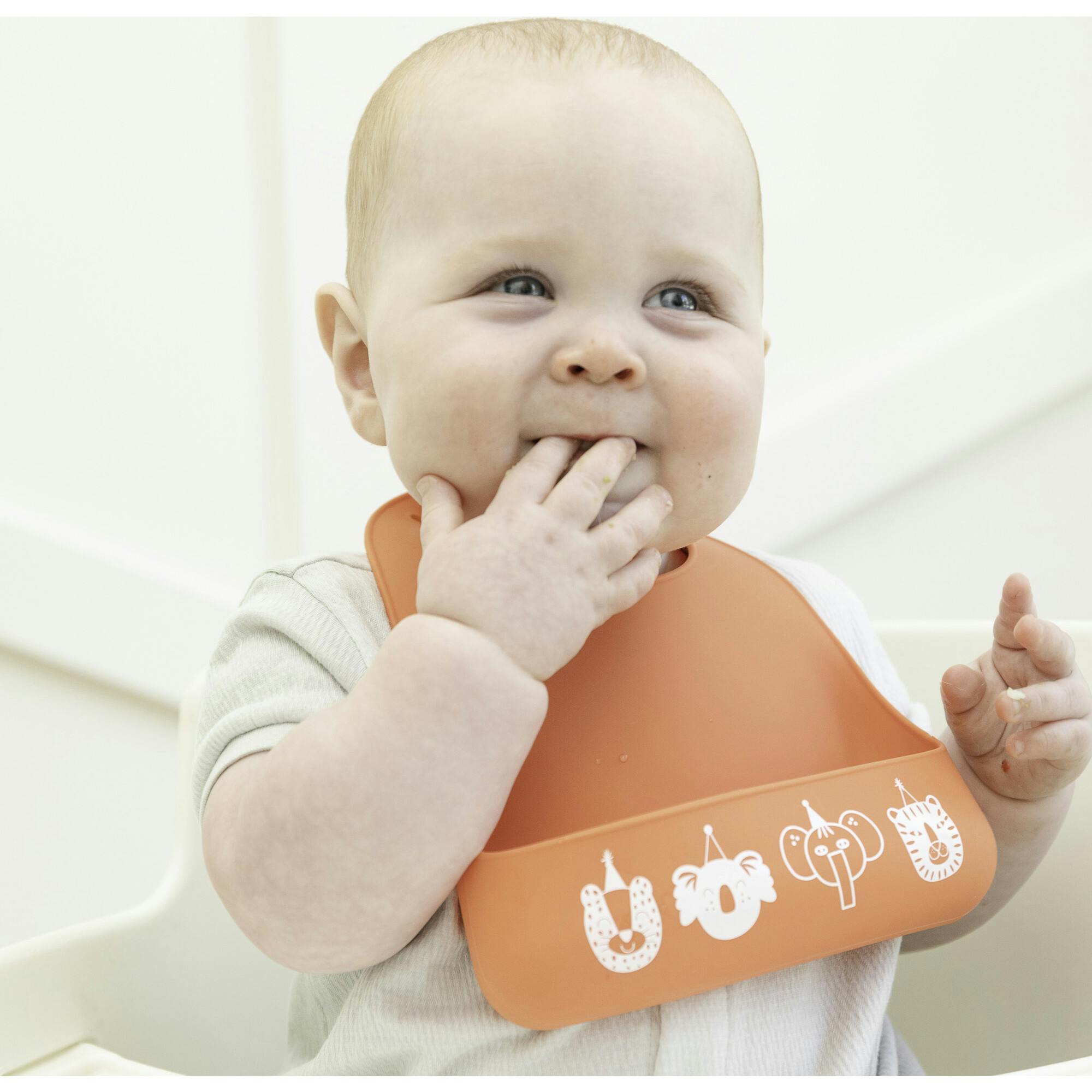 Party Animals Little Bites Narrow Bib