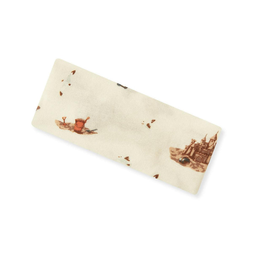 Sandcastle Organic Cotton Knotted Headband