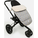 BenjiPOD Floral Print Zipped Footmuff
