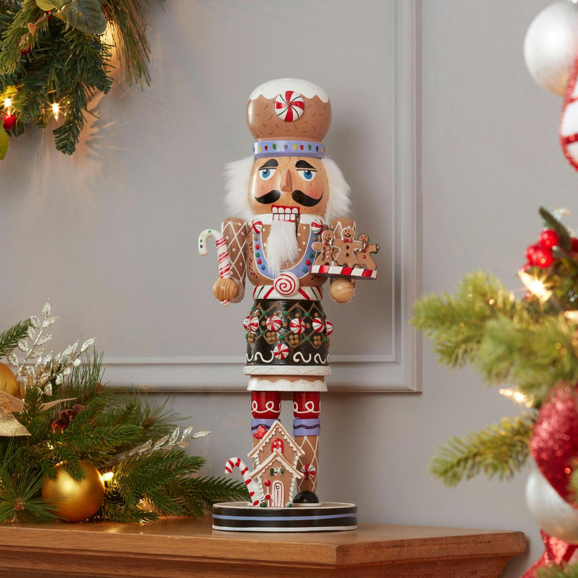 Kurt Adler 16-Inch Gingerbread Nutcracker