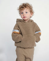 Hooded Boxy Sweater - Chunky