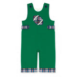 Green Jacquard Knit Longall With Football