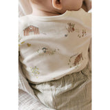 Lap Shoulder One-Piece, Natural