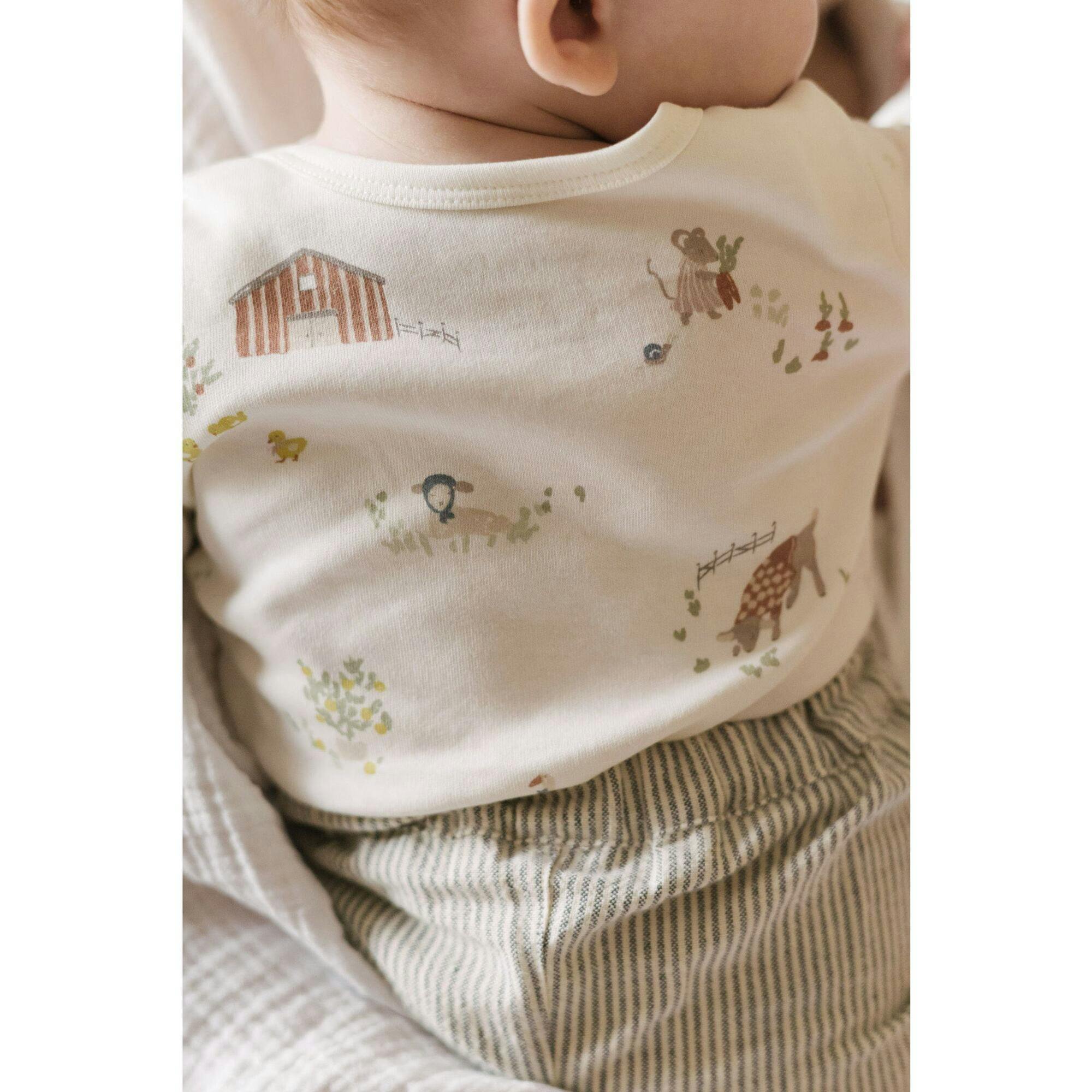 Lap Shoulder One-Piece, Natural