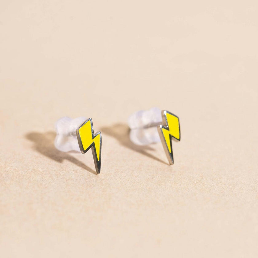 Lightning Mini Stud Earrings
