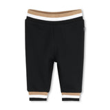 Black Logo Baby Jacket Set