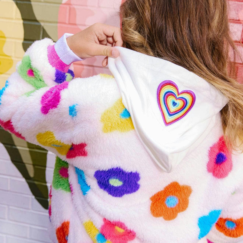 Rainbow Daisy Bomber