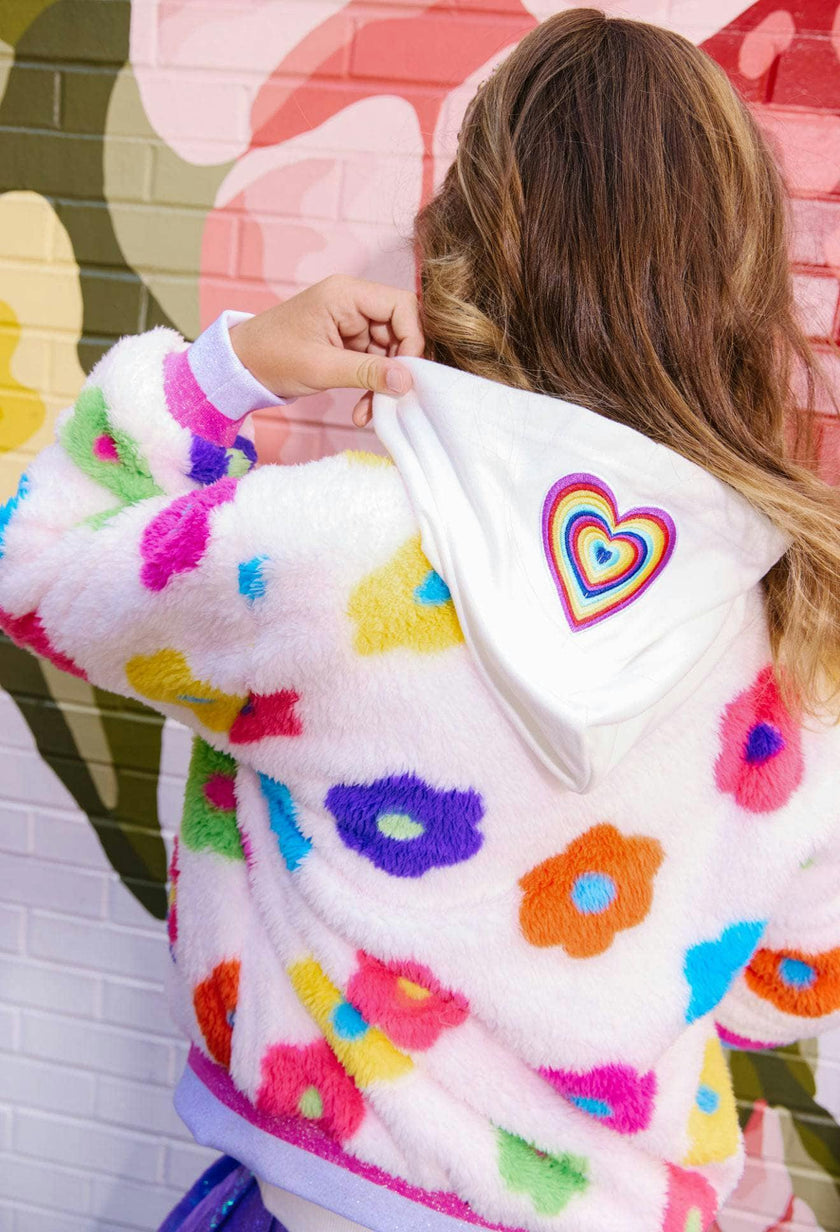 Rainbow Daisy Bomber