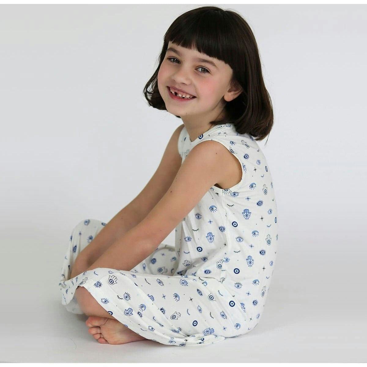 The Eye Bamboo Girls' Sleeveless Dress