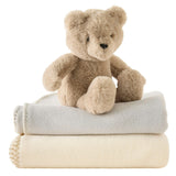 LENNOX Ultra Luxe Plush Baby Blanket