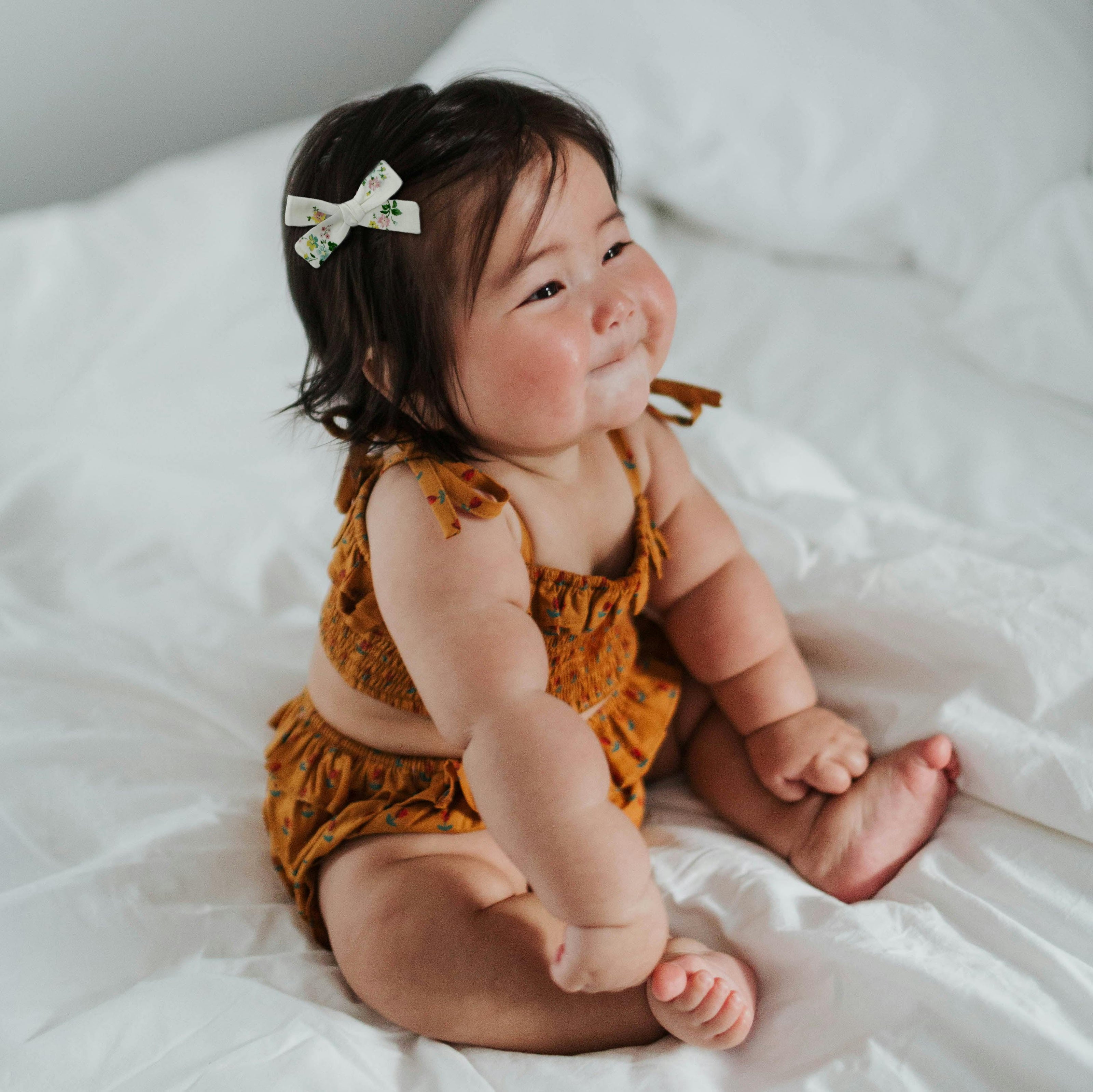 LuluLuvs Skinny Ribbon Pigtail Bows