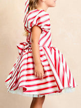 Holiday Candy Cane Dress for Girls
