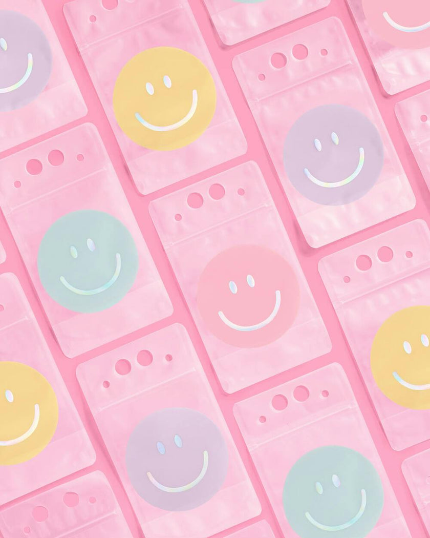 Smiley Sippers - 16 pouches + straws
