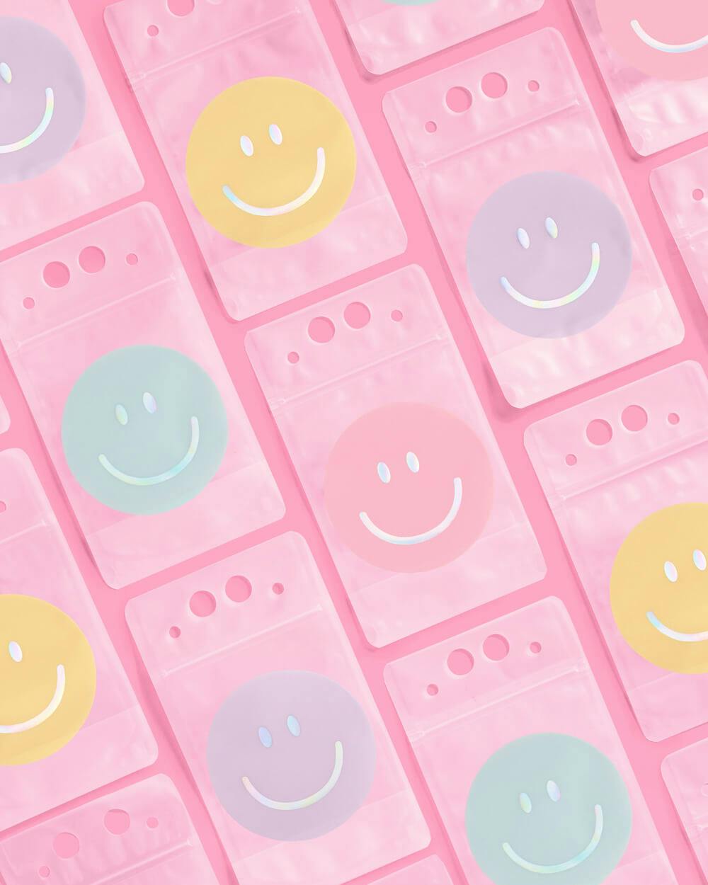 Smiley Sippers - 16 pouches + straws